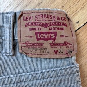Vintage 1978-83 Levi’s 517 Corduroy